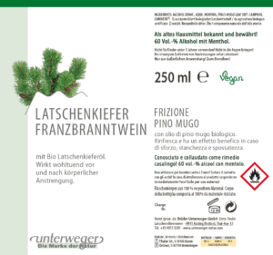 Latschenkiefer Franzbranntwein 250ml