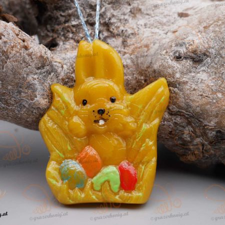 Osteranhänger "Hase mit Eier"