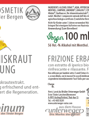 Johanniskraut einreibung inhaltsstoffe