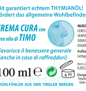 Thymian Pflegecreme 100 ml