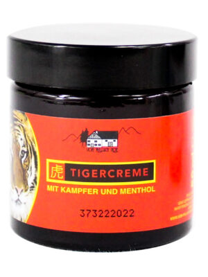 Tigercreme vom Pullach Hof 50 ml – pflegende Hautcreme mit Kampfer und Menthol