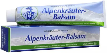 Original Alpenkräuter-Emulsion – 200 ml | Altbewährte Körperpflege mit Latschenkiefernöl alpenkraeuter-balsem-tube-200ml-lacure