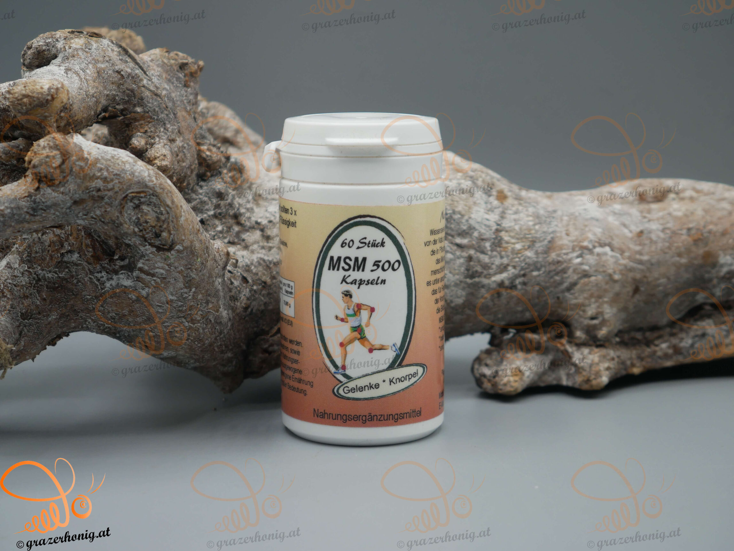 MSM 500 Kapseln | 60 Stück MSM 500 Kapseln