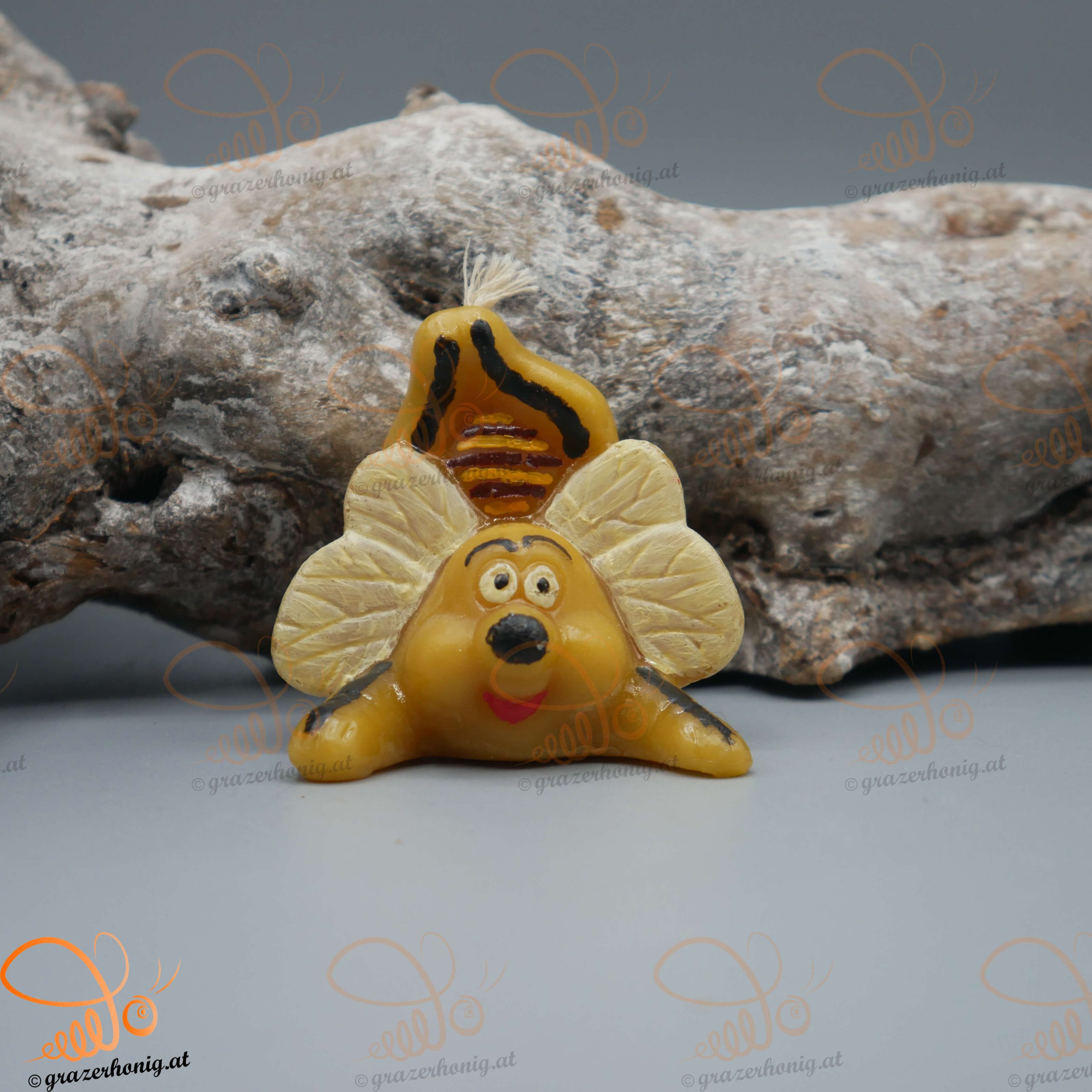 Bienenwachs-Kerze „Summelbiene“ KEZ-10051a