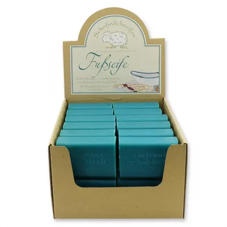 Schafmilchseife eckig Fußseife 