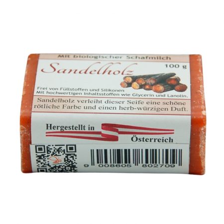 Schafmilchseife eckig Sandelhol