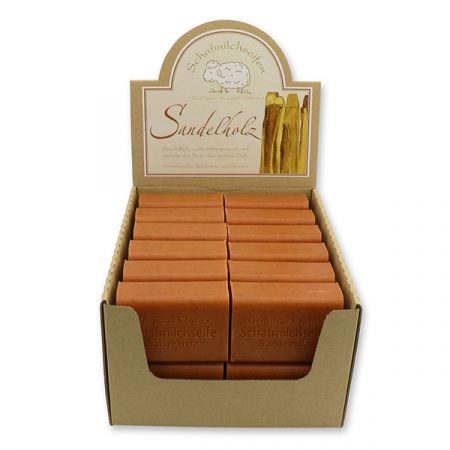 Schafmilchseife eckig Sandelhol