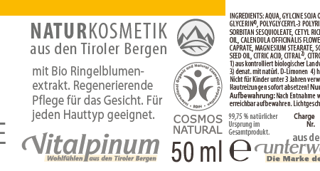 Ringelblumen Gesichtscreme