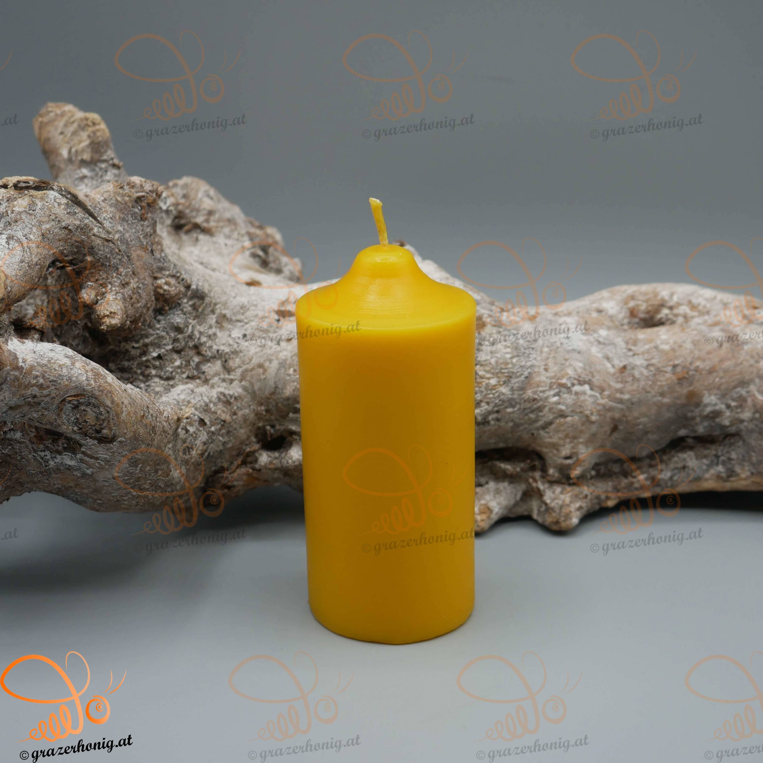 Bienenwachs-Kerze Stumpen KEZ-10054