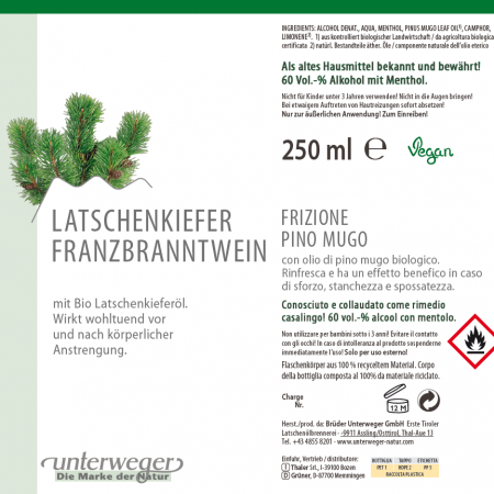 Latschenkiefer Franzbranntwein 250ml