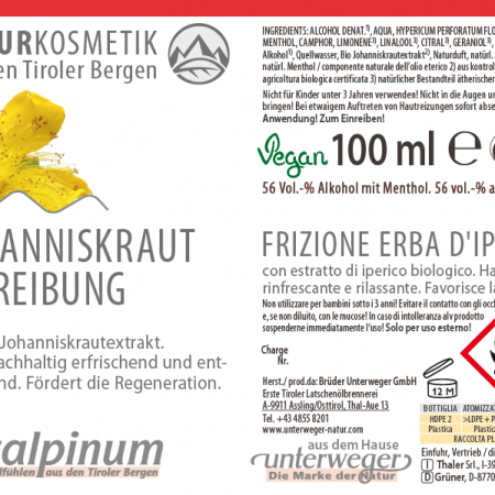 Johanniskraut einreibung inhaltsstoffe