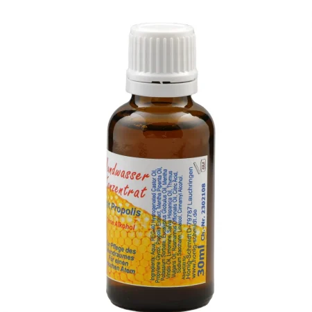 Apident Mundwasserkonzentrat mit Propolis 30ml Seitenansicht links