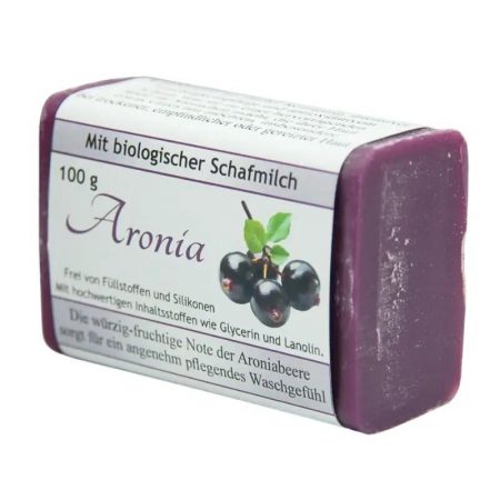 Schafmilchseife eckig Aronia