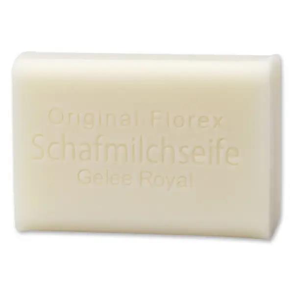 Schafmilchseife Gelee Royale | 100 g Schafmilchseife eckig Gelee Royale