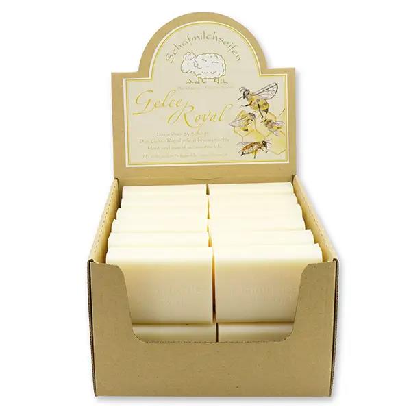 Schafmilchseife Gelee Royale | 100 g Schafmilchseife eckig Gelee Royale