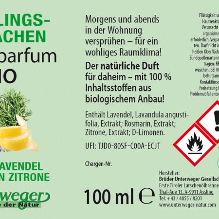 Raumparfum Frühlingserwachen – BIO