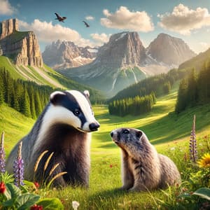 Murmeltier und Dachs Produkte