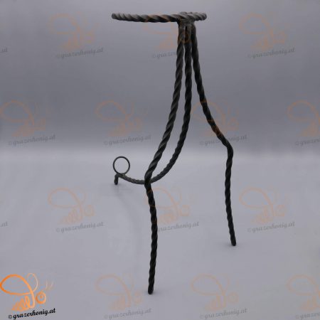 Schmiedeeiserner Trinkhorn-Ständer für 500–1000 ml