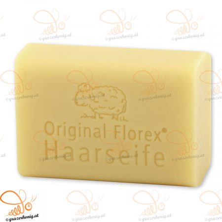 Haarseife mit Schafmilch eckig Ringelblume