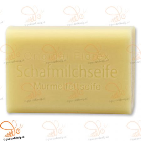 Milchseife eckig Murmelfettseife