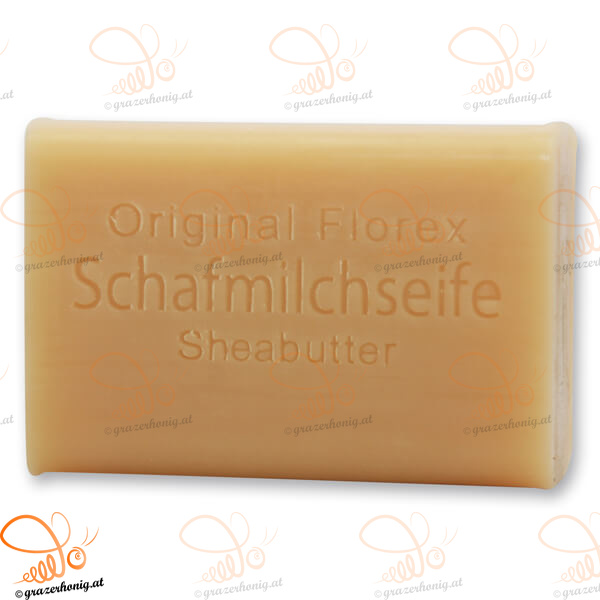 Palmölfreie Schafmilchseife „Sheabutter“ | 100 g palmölfreie schafmilchseife sheabutter