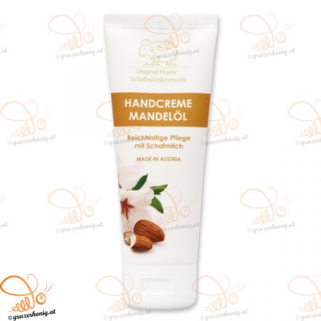 Handcreme mit biologischer Schafmilch  Mandelöl