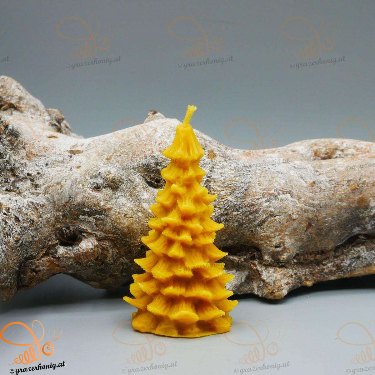 Bienenwachs-Kerze „Fichtenzauber“ Kleiner Tannenbaum