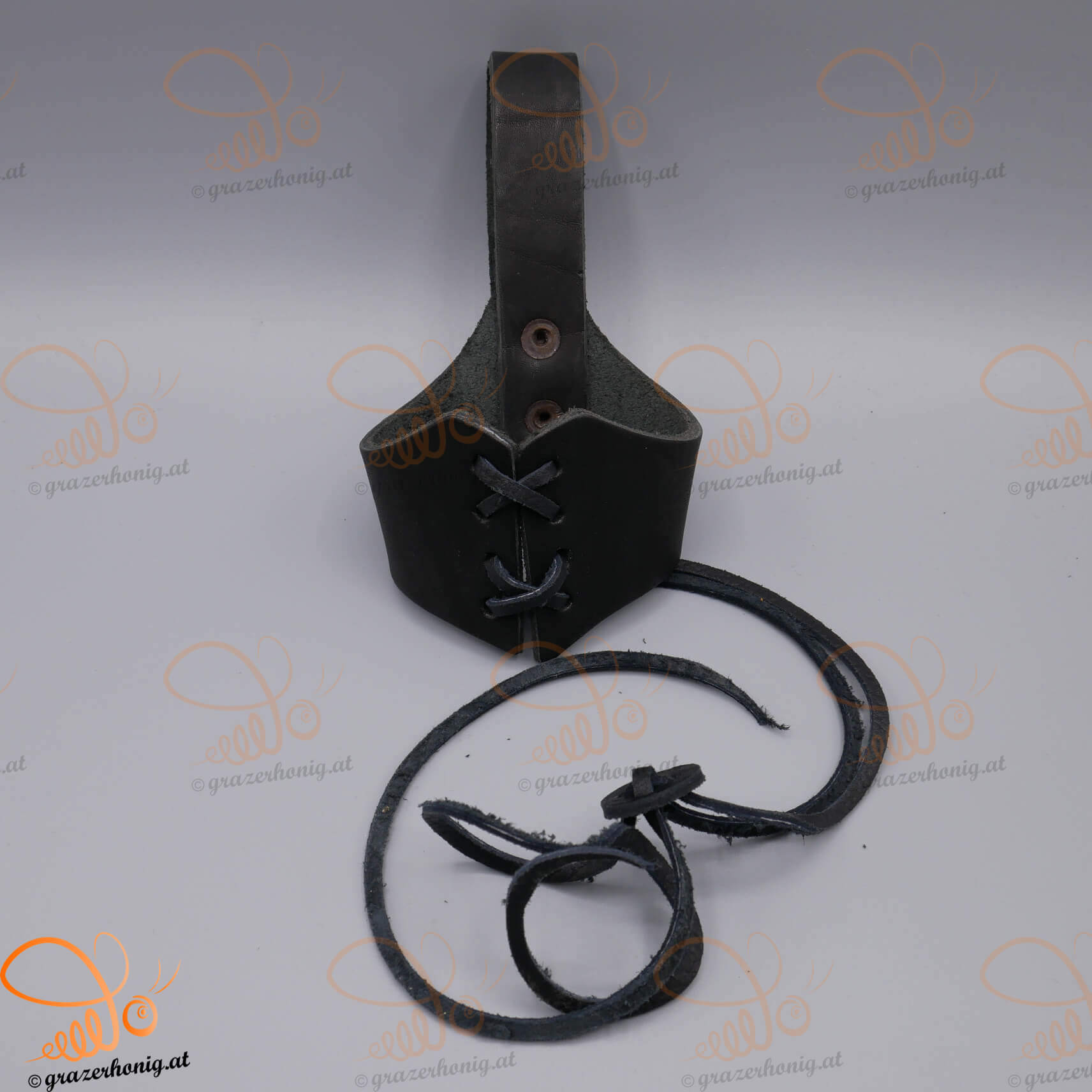 Leder Gürtelhalter für Trinkhorn | 200 - 400 ml Leder-Gürtelhalter für Trinkhorn 300–600 ml