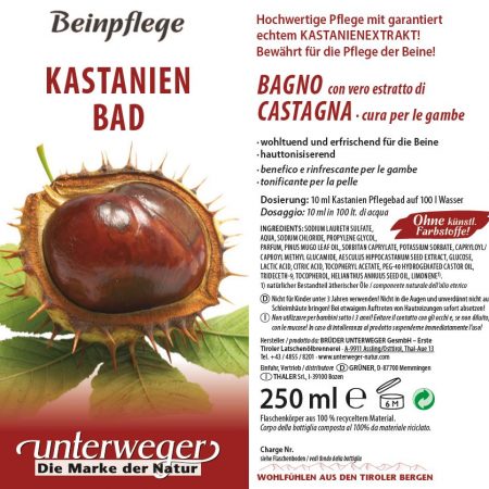 Kastanien Bad 250 ml Vegan