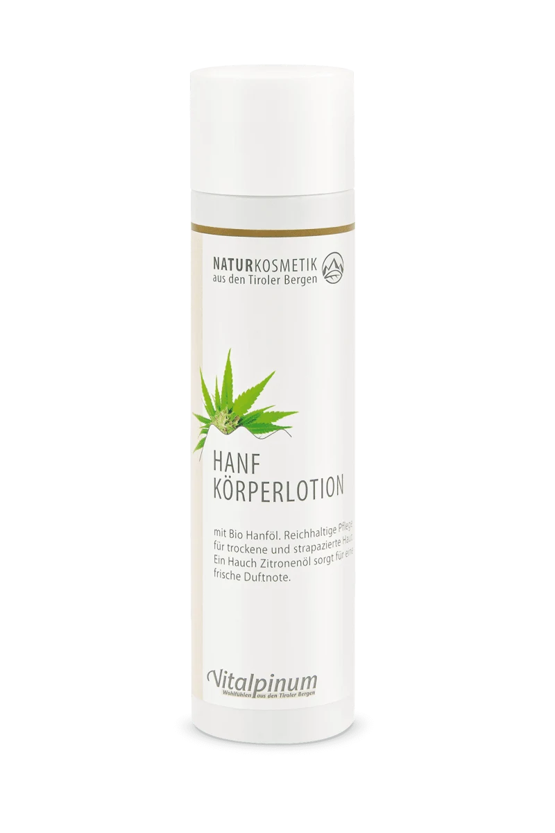 Hanf Körperlotion | 250 ml Naturkosmetik Hanf Körperlotion 250 ml Vegan
