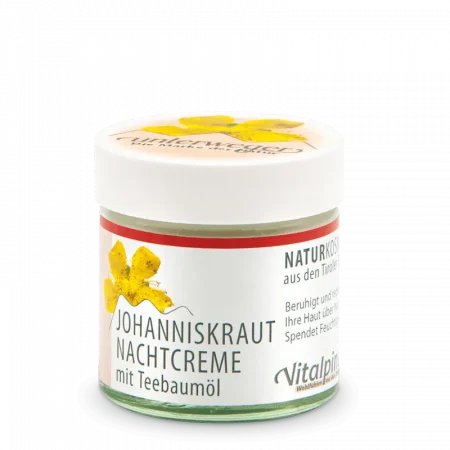 Johanniskraut - Teebaumöl Nachtcreme 50 ml Naturkosmetik