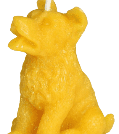 Bienenwachs Kerze Hund Bello