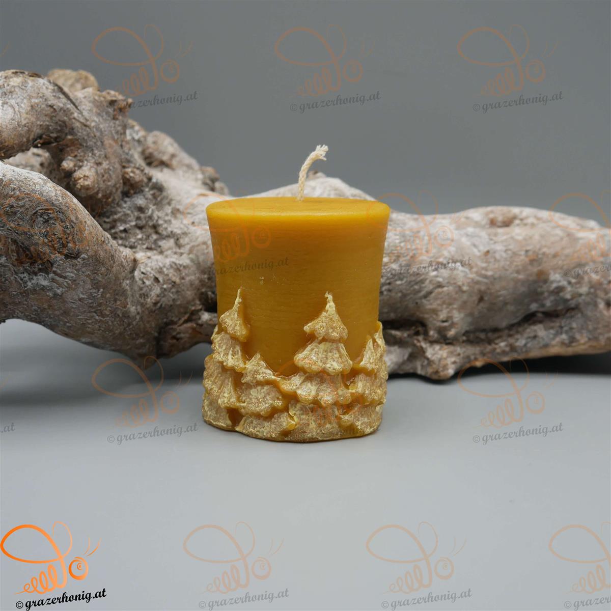 Bienenwachs-Kerze „Tannenlicht“ KEZ-10075b