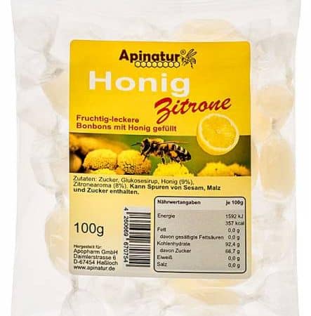 Honig-zitrone-bonbon