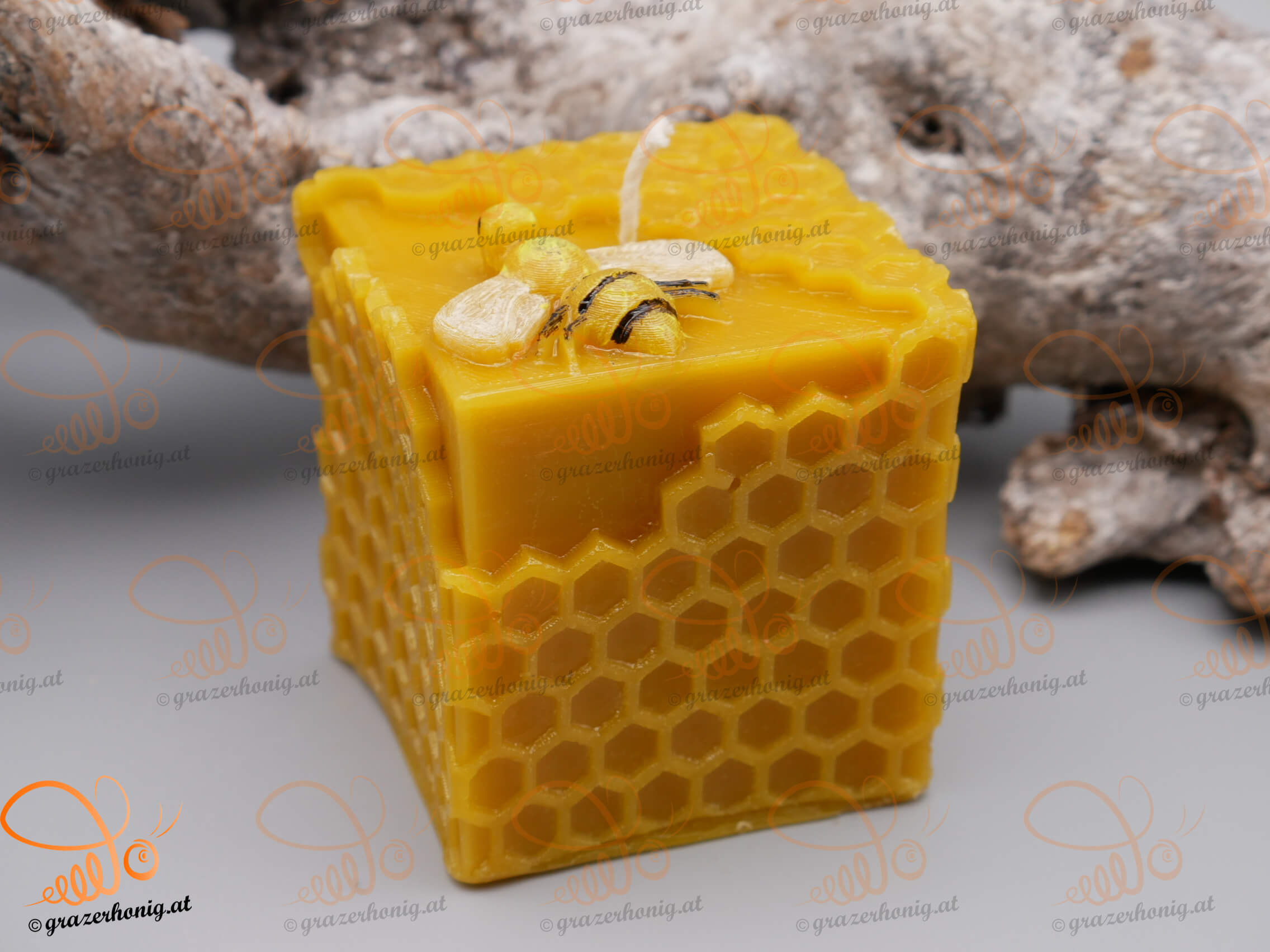 Bienenwachs-Kerze „Igelglück“ kez-10043a-9