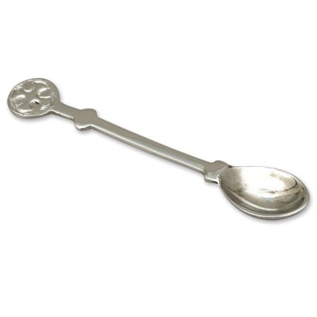 weihrauchlöffel vernickelt 11cm