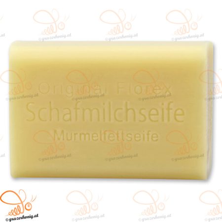 Milchseife eckig Murmelfettseife