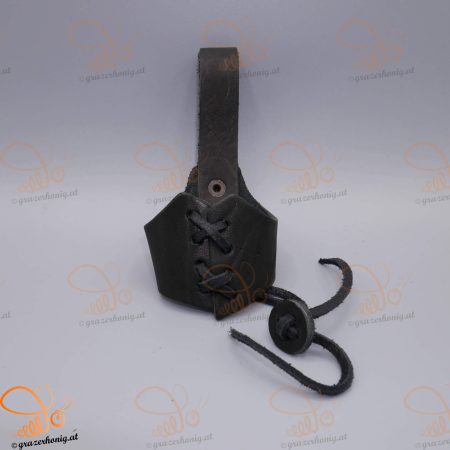 leder gürtelhalter trinkhorn 100-190ml