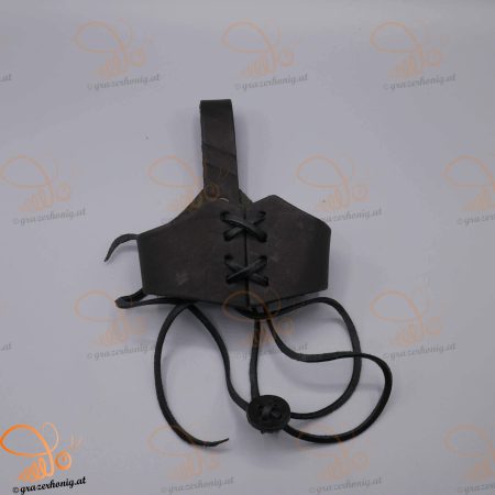 Leder-Gürtelhalter für großes Trinkhorn 500–1200 ml