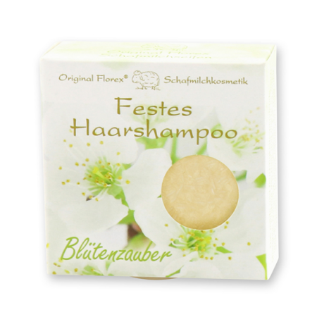 festes haarshampoo schafmilch blütenzauber