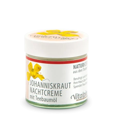 Johanniskraut - Teebaumöl Nachtcreme 50 ml Naturkosmetik