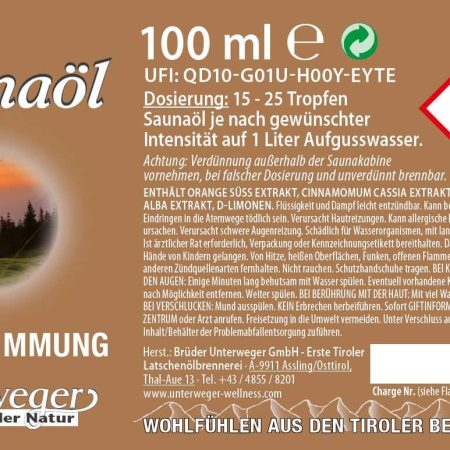 Saunaöl Abendstimmung 100 ML