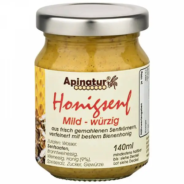 Honigsenf mild | 140 ml Honigsenf mild 140ml