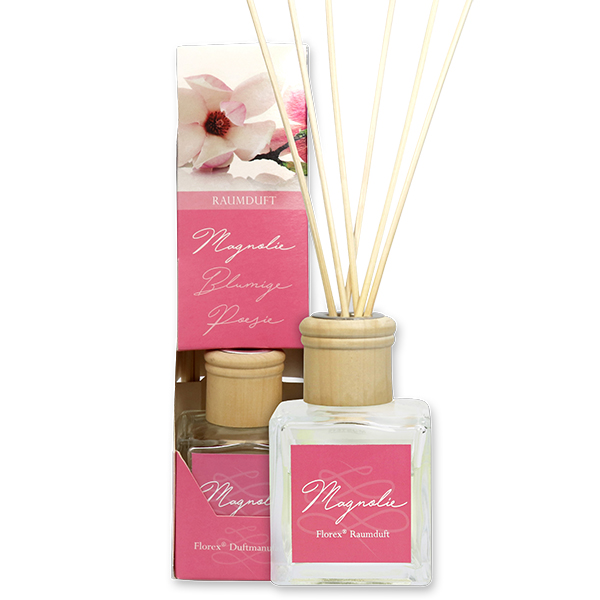 Raumduft 100ml mit Stäbchen Magnolie Raumduft mit Stäbchen magnolie