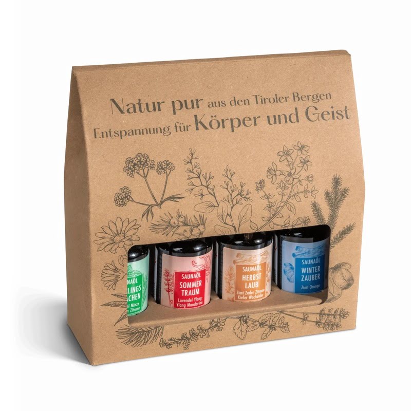 Geschenkeset Jahreszeiten 4x30ml Geschenkeset Jahreszeiten 4x30ml