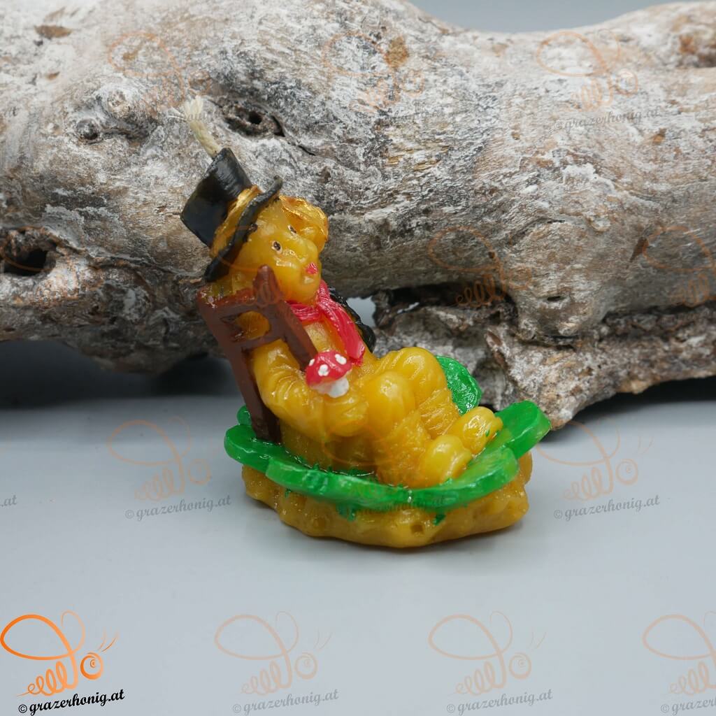 Bienenwachs-Kerze „Glückolino“ KEZ-10086c