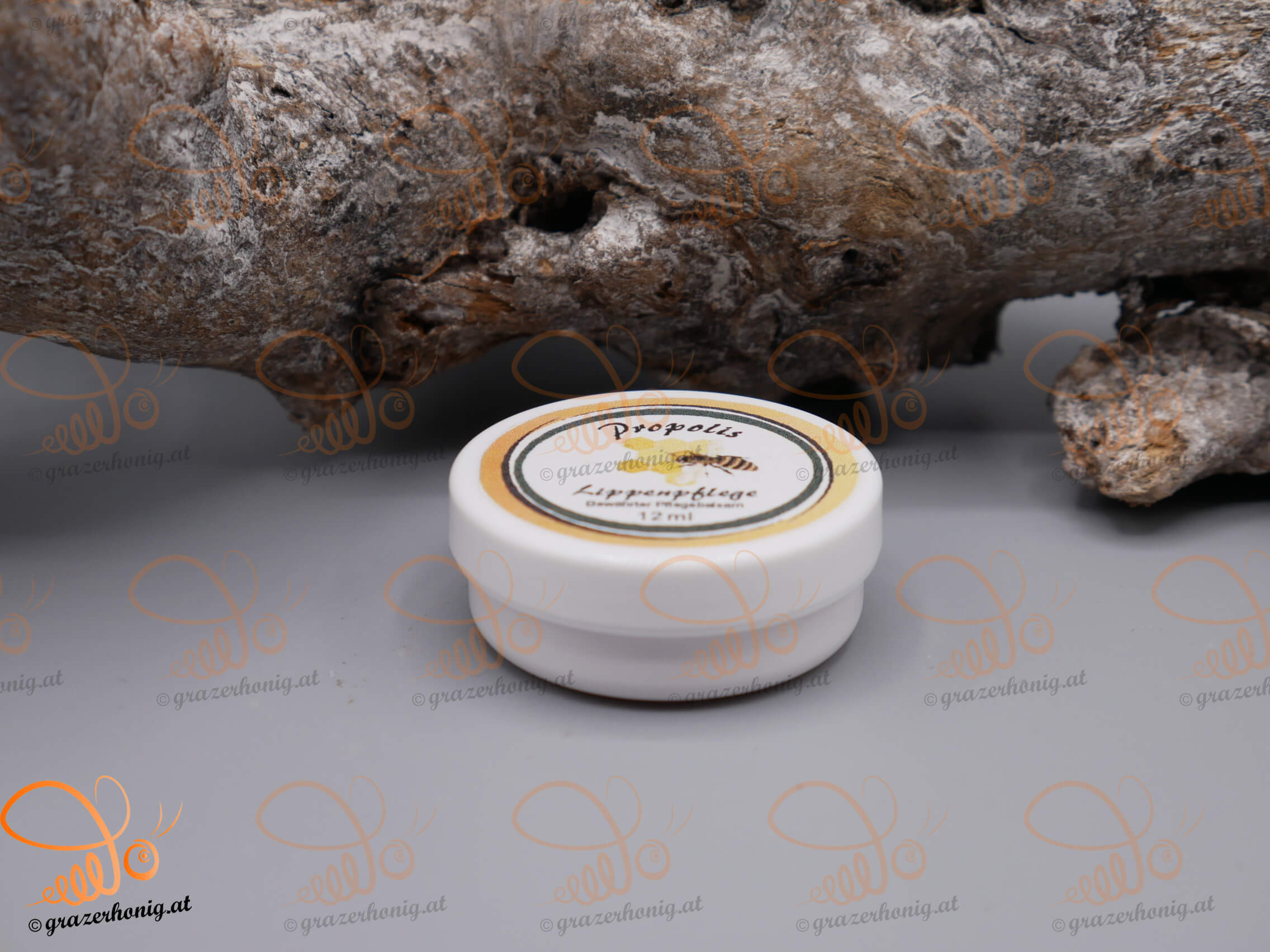 Propolis Lippenpflege | 12 ml Propolis Lippenpflege,Schutz und Pflege für Ihre Lippen
