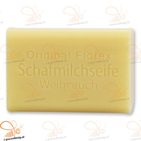 Schafmilchseife eckig Weihrauch