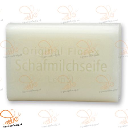 Schafmilchseife eckig Leinöl