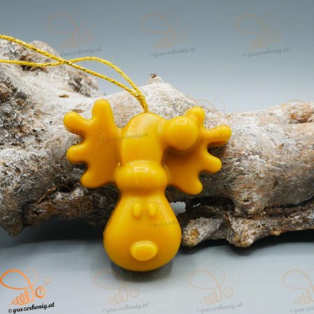 Handgefertigter Christbaumschmuck aus Bienenwachs Christbaumschmuck ohne Docht
